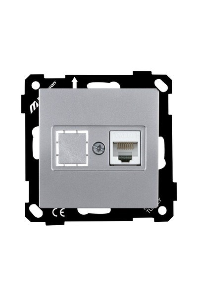 2270 136 0192Mutlusan Elitra Plus Mek+Tuş Data Prizi 1*Rj45 (Cat5E) - GümüşMutlusan Elitra Plus Mek+Tuş Data Prizi 1*Rj45 - Gümüş{ubercoelektromarket}