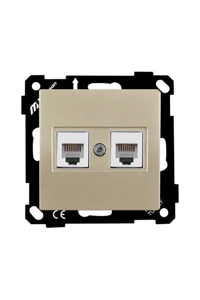 2270 126 0190Mutlusan Elitra Plus Mek+Tuş Telefon Prizi 2*Rj11 (Cat3) - SatenMutlusan Elitra Plus Mek+Tuş Telefon Prizi 2*Rj11 - Saten{ubercoelektromarket}
