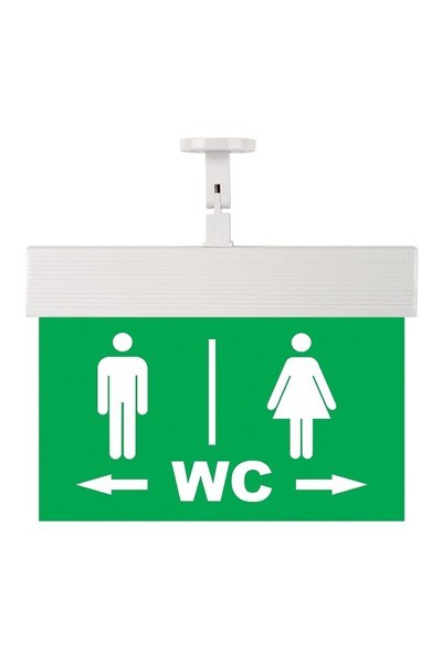 102 038 000863Mutlusan Exit-Acil Aydınlatma Armatürü (Ledli) IP20 - Sembol NO:63 - Erkek-Kadın Wc + Çift Yön OkMutlusan Exit-Acil Aydınlatma Armatürü (Ledli) IP20 - Sembol{ubercoelektromarket}