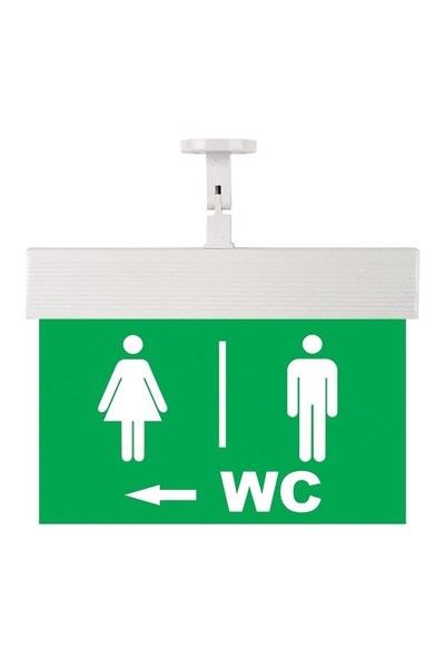 102 038 000862Mutlusan Exit-Acil Aydınlatma Armatürü (Ledli) IP20 - Sembol NO:62 - Kadın-Erkek Wc + Sol OkMutlusan Exit-Acil Aydınlatma Armatürü (Ledli) IP20 - Sembol{ubercoelektromarket}