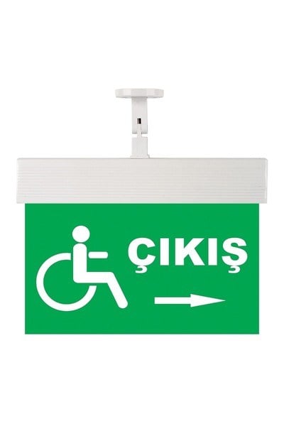 102 038 000854Mutlusan Exit-Acil Aydınlatma Armatürü (Ledli) IP20 - Sembol NO:54 - Tekerlekli Sandalye + Sağ Ok + ÇıkışMutlusan Exit-Acil Aydınlatma Armatürü (Ledli) IP20 - Sembol{ubercoelektromarket}