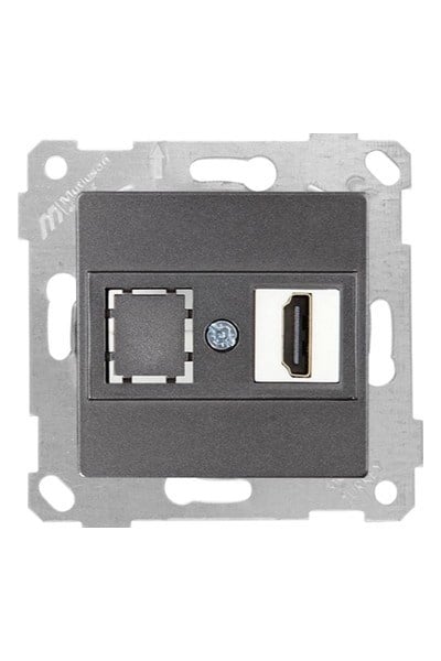 2200 457 0195Mutlusan Mek+Tuş 1*Hdmı Priz - FümeMutlusan Mek+Tuş 1*Hdmı Priz - Füme{ubercoelektromarket}