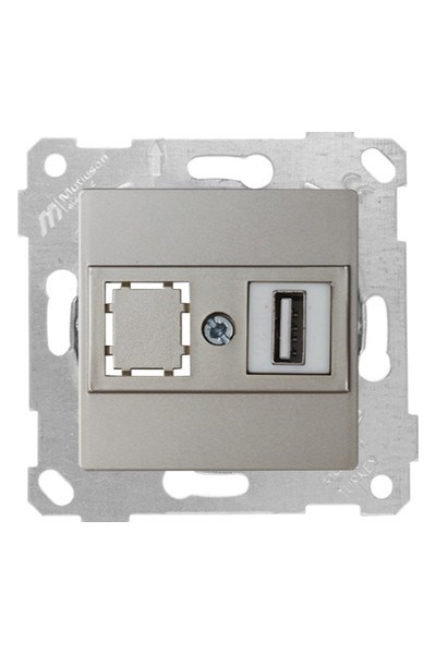 2200 455 0183Mutlusan Mek+Tuş 1*USB Priz - TitanyumMutlusan Mek+Tuş 1*USB Priz - Titanyum{ubercoelektromarket}
