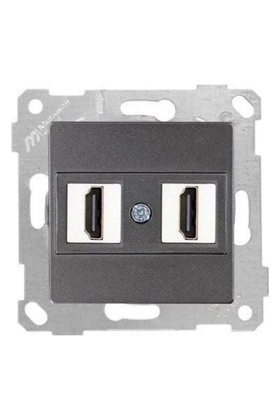 2200 458 0195Mutlusan Mek+Tuş 2*Hdmı Priz - FümeMutlusan Mek+Tuş 2*Hdmı Priz - Füme{ubercoelektromarket}