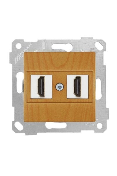 2200 458 0158Mutlusan Mek+Tuş 2*Hdmı Priz - MeşeMutlusan Mek+Tuş 2*Hdmı Priz - Meşe{ubercoelektromarket}