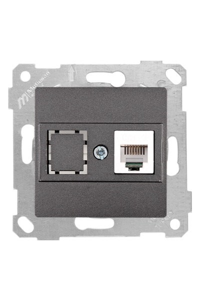 2200 136 0195Mutlusan Mek+Tuş Data Prizi 1*Rj45 (Cat5E) - FümeMutlusan Mek+Tuş Data Prizi 1*Rj45 (Cat5E) - Füme{ubercoelektromarket}