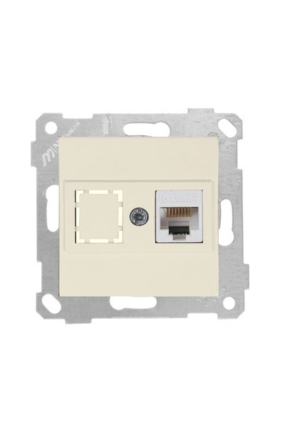 2200 136 0102Mutlusan Mek+Tuş Data Prizi 1*Rj45 (Cat5E) - KremMutlusan Mek+Tuş Data Prizi 1*Rj45 (Cat5E) - Krem{ubercoelektromarket}