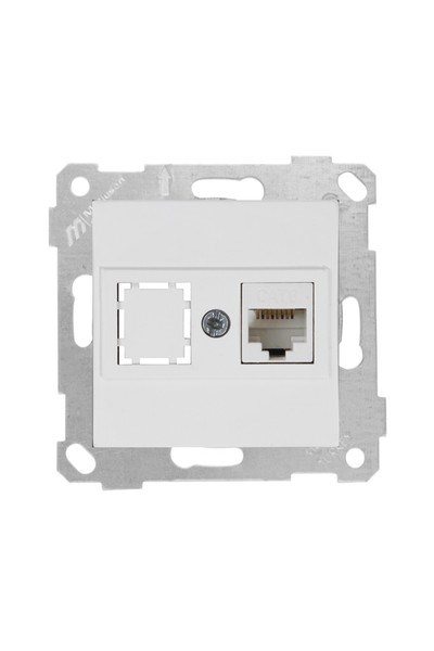 2200 140 0101Mutlusan Mek+Tuş Data Prizi 1*Rj45 (Cat6) - BeyazMutlusan Mek+Tuş Data Prizi 1*Rj45 (Cat6) - Beyaz{ubercoelektromarket}