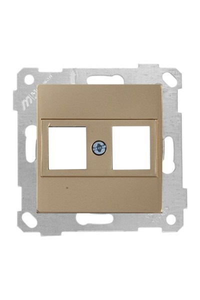 2200 137 0180Mutlusan Mek+Tuş Data Prizi 2*Rj45 (Konnektörsüz) - Antik AltınMutlusan Mek+Tuş Data Prizi 2*Rj45 - Antik Altın{ubercoelektromarket}