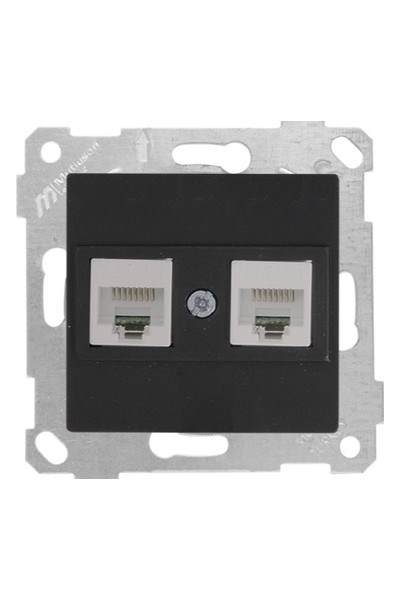 2200 141 0184Mutlusan Mek+Tuş Data Prizi 2*Rj45 (Cat6) - SiyahMutlusan Mek+Tuş Data Prizi 2*Rj45 (Cat6) - Siyah{ubercoelektromarket}