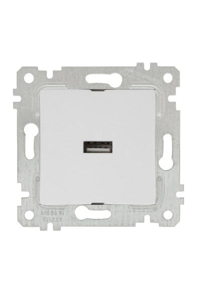 2200 448 0101Mutlusan Mek+Tuş Tekli USB Şarj Prizi - BeyazMutlusan Mek+Tuş Tekli USB Şarj Prizi - Beyaz{ubercoelektromarket}