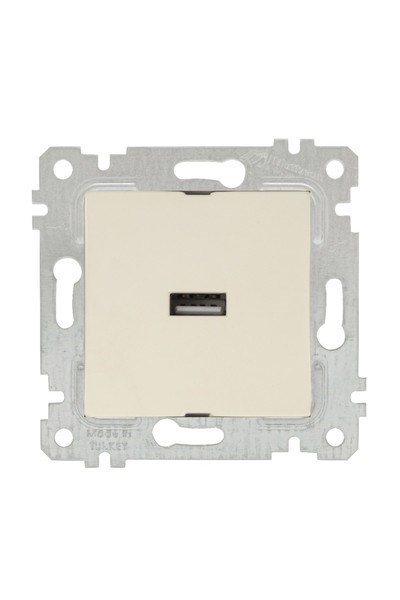 2200 448 0102Mutlusan Mek+Tuş Tekli USB Şarj Prizi - KremMutlusan Mek+Tuş Tekli USB Şarj Prizi - Krem{ubercoelektromarket}