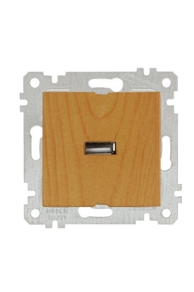 2200 448 0158Mutlusan Mek+Tuş Tekli USB Şarj Prizi - MeşeMutlusan Mek+Tuş Tekli USB Şarj Prizi - Meşe{ubercoelektromarket}