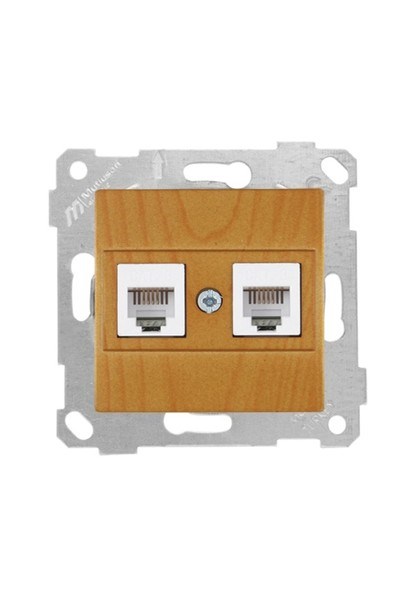 2200 126 0158Mutlusan Mek+Tuş Telefon Prizi 2Xrj11 (Cat3) - MeşeMutlusan Mek+Tuş Telefon Prizi 2Xrj11 (Cat3) - Meşe{ubercoelektromarket}