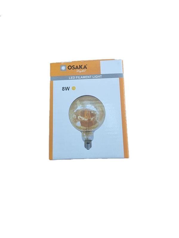 Osaka 8W E27 G95 Rustik Glop Gold Led Ampul