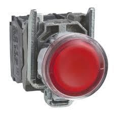 Scheider XB4BP42 Silikon Kılıflı Buton Kırmızı 1 Nk