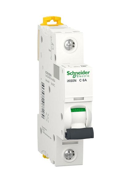 Schneider A9K24106 1K 6kA C Tipi 1x6A Otomatik Sigorta
