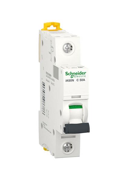 Schneider A9K24150 1K 6kA C Tipi 1x50A Otomatik Sigorta