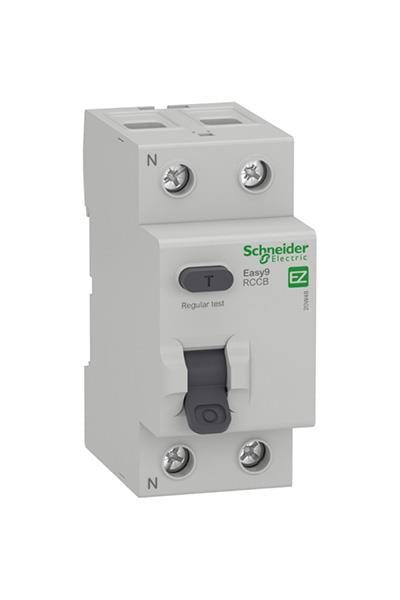 Schneider Electric EZ9R63240  2X40A 300 mA Easy9 Serisi Kaçak Akım Rölesi