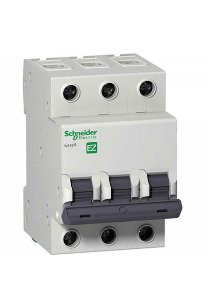Schneider EZ9F43316 EASY9 Serisi C Tipi 3x16A Otomatik Sigorta