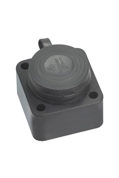 Schneider Kauçuk Monofaze 2P+T 1*16A Duvar Prizi IP44