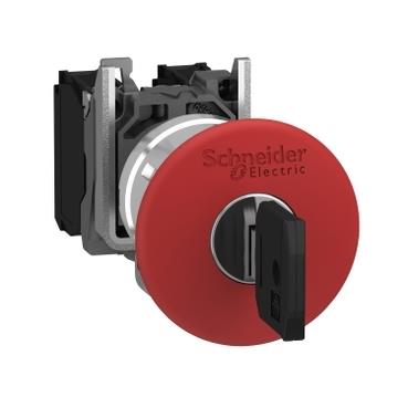 Schneider Mantar Tip Anahtarlı Buton XB4-BS9442