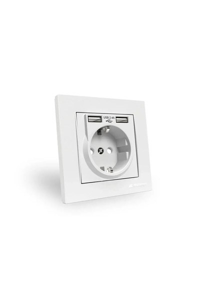 001 888 100003 00 00USB + Type-C Şarj Adaptör 2,4AUSB + Type-C Şarj Adaptör 2,4A | MUTLUSAN{ubercoelektromarket}