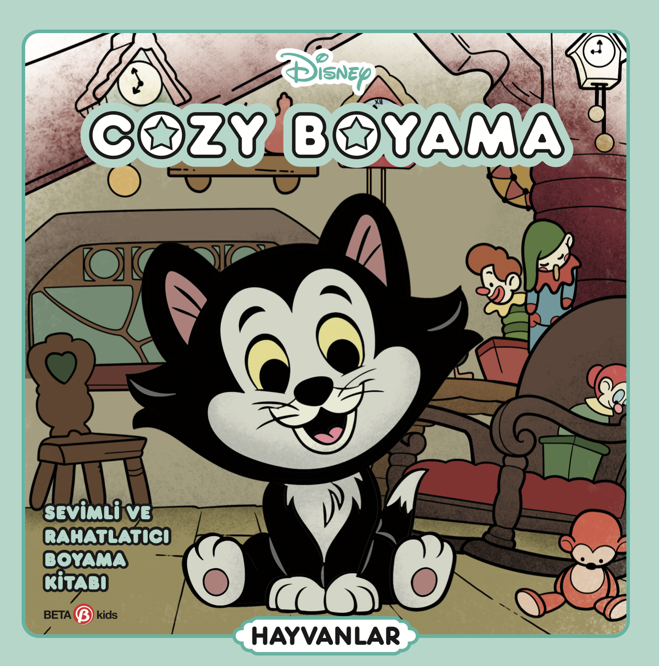 Disney Cozy Boyama HAYVANLAR