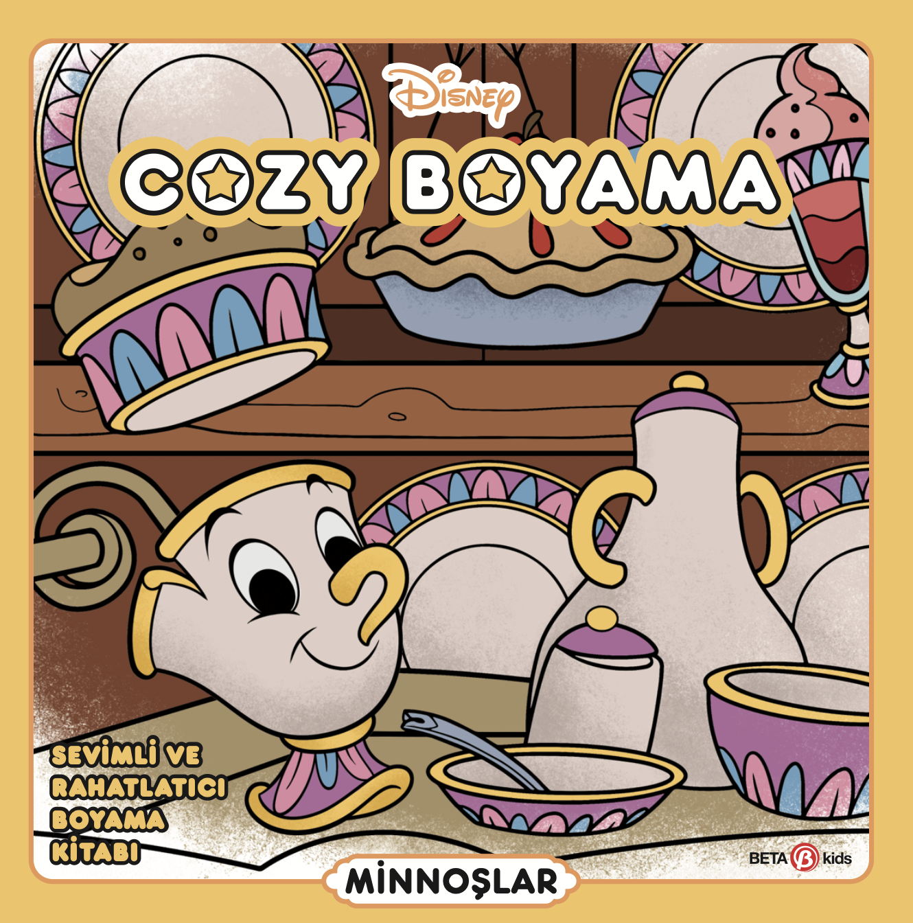 Disney Cozy Boyama MİNNOŞLAR