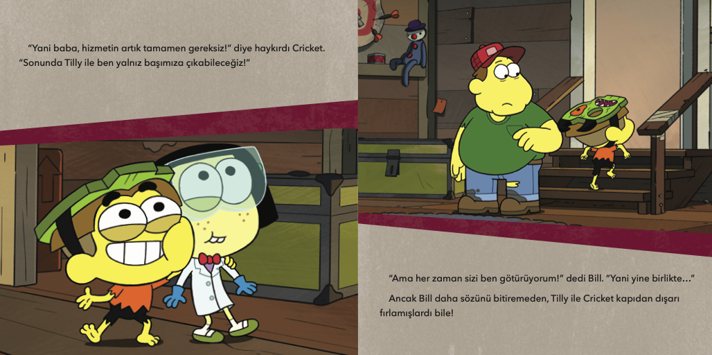 Disney Greenlerin BÜYÜKŞEHİR MACERALARI KANLI AY