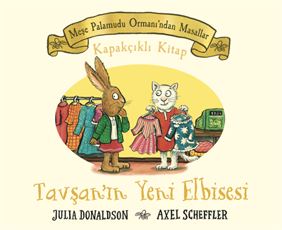 Meşe Palamutu Orman'ından Masallar Tavşan'ın Yeni Elbisesi - Kapakçıklı Kitap
