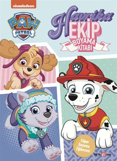 Paw Patrol -  Havrika Ekip Boyama Kitabı