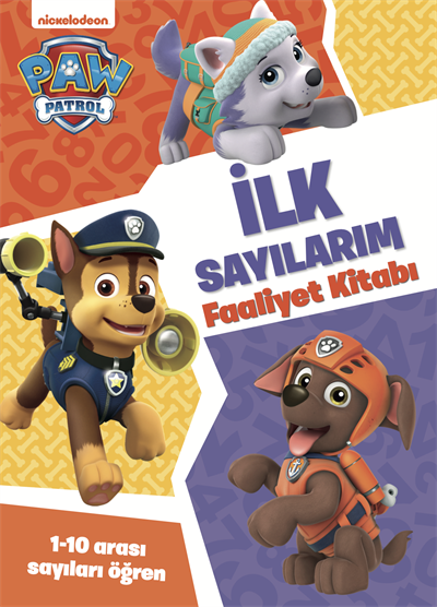 Paw Patrol -  İlk Sayılarım Faaliyet Kitabı
