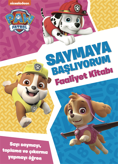 Paw Patrol -  Saymaya Başlıyorum Faaliyet Kitabı