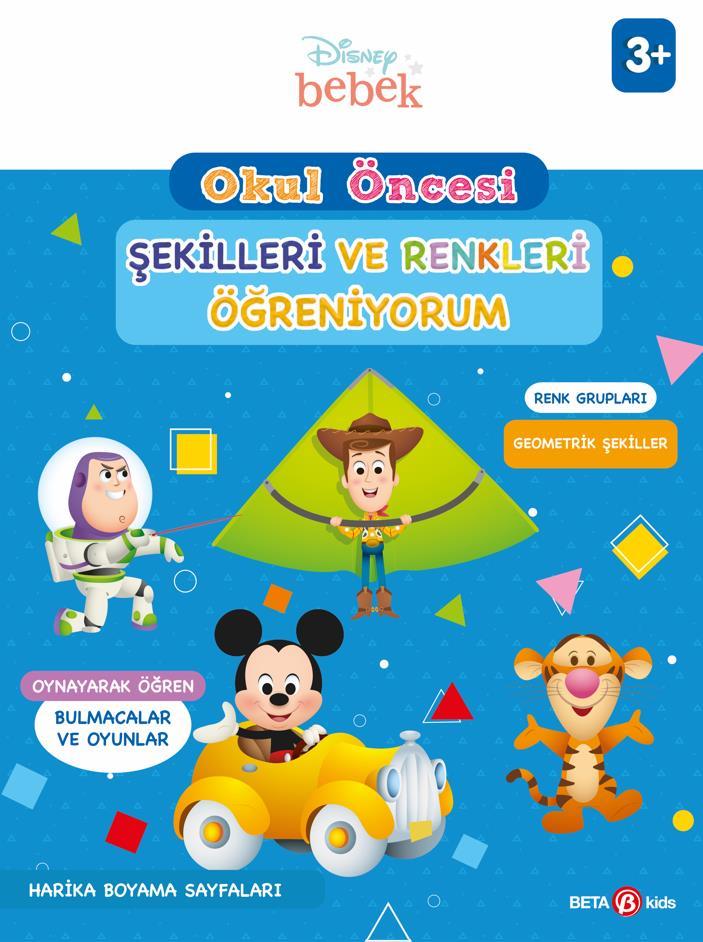 Disney Eğitsel Okul Öncesi Şekilleri ve Renkleri Öğreniyorum