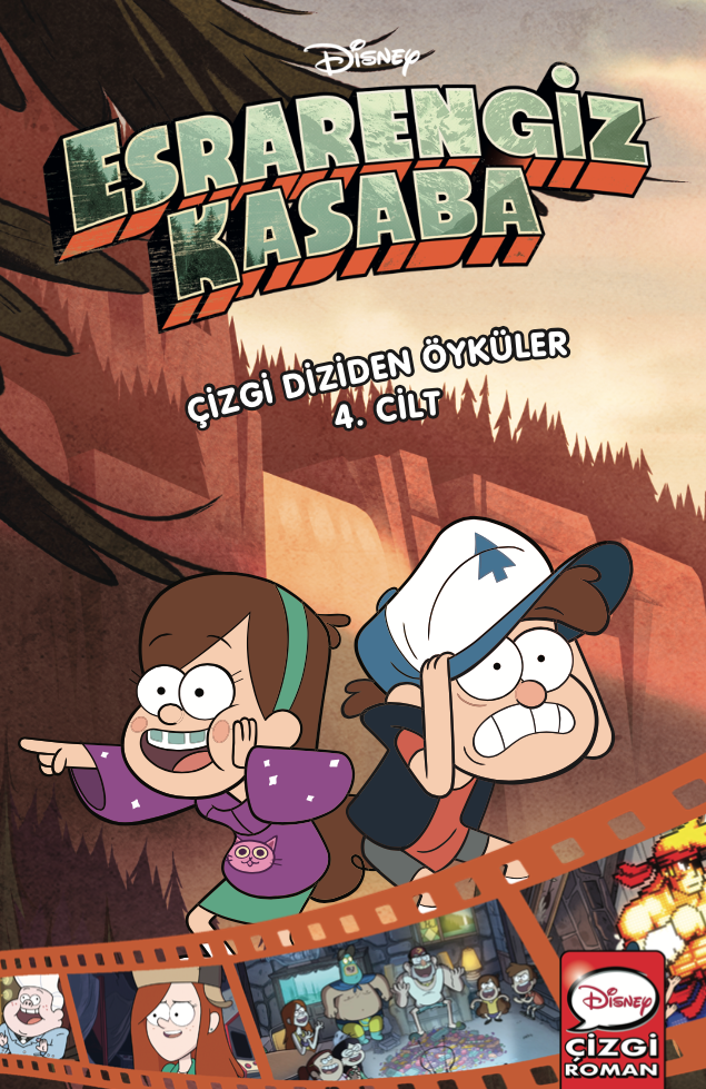 Disney Esrarengiz Kasaba Çizgi Diziden Öyküler 4