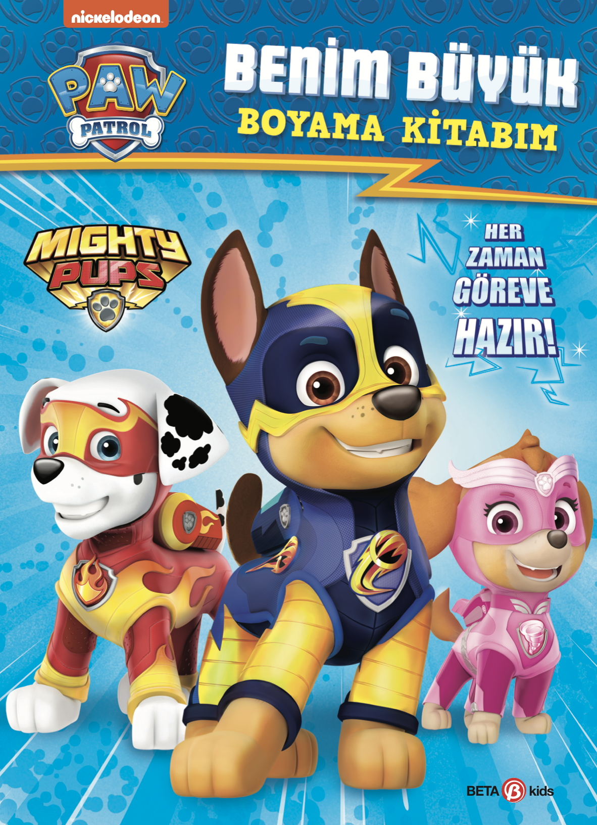 Paw Patrol -  Benim Büyük Boyama Kitabım