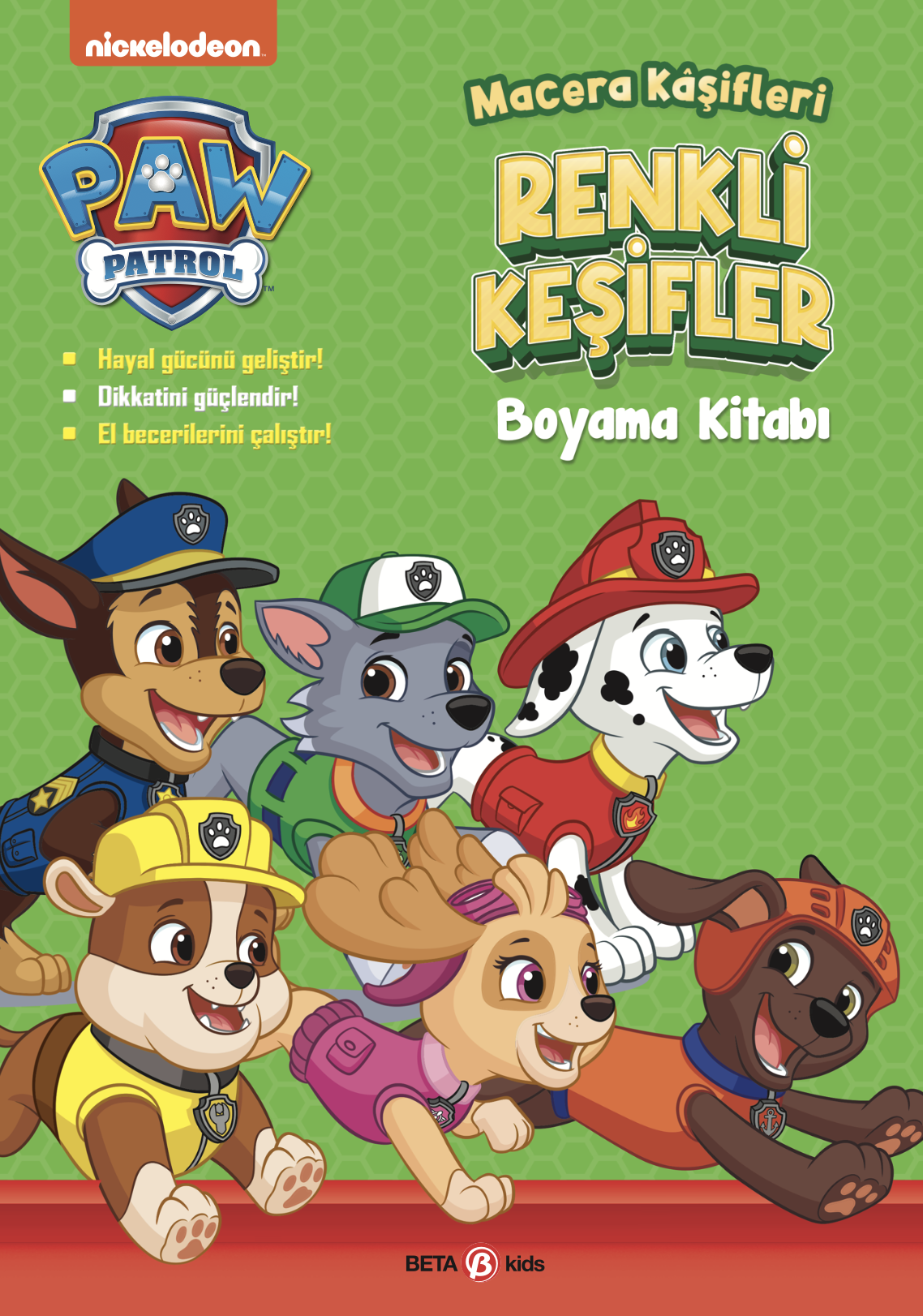 Paw Patrol -  Renkli Keşifler Boyama Kitabı