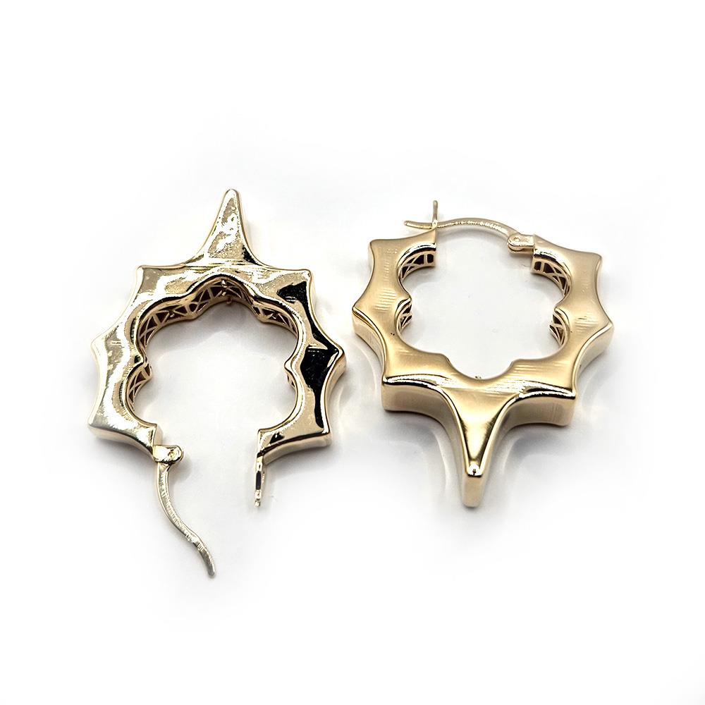 ALTIN HALKA KÜPE (14 Ayar / 3.80 gr)