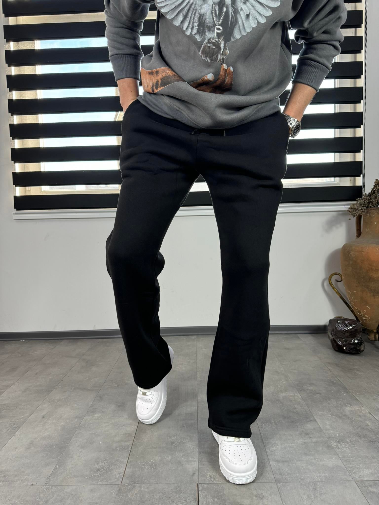 Siyah Baggy Eşofman
