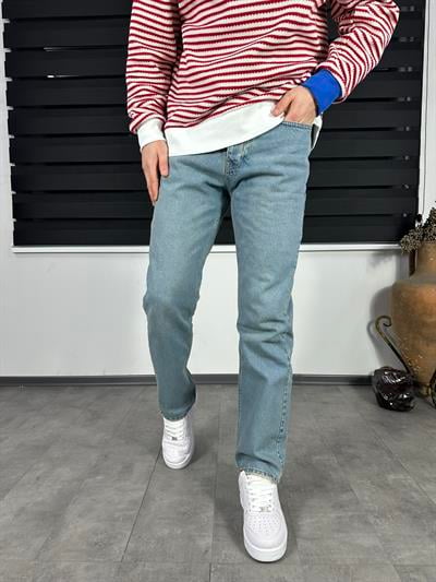 Açık Mavi Baggy Pantolon