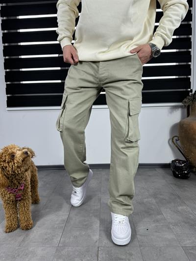 Baggy Kargo Pantolon Yeşil