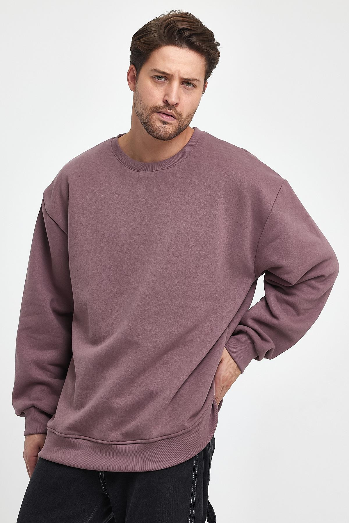Oversize Sweatshirt Gül Kurusu