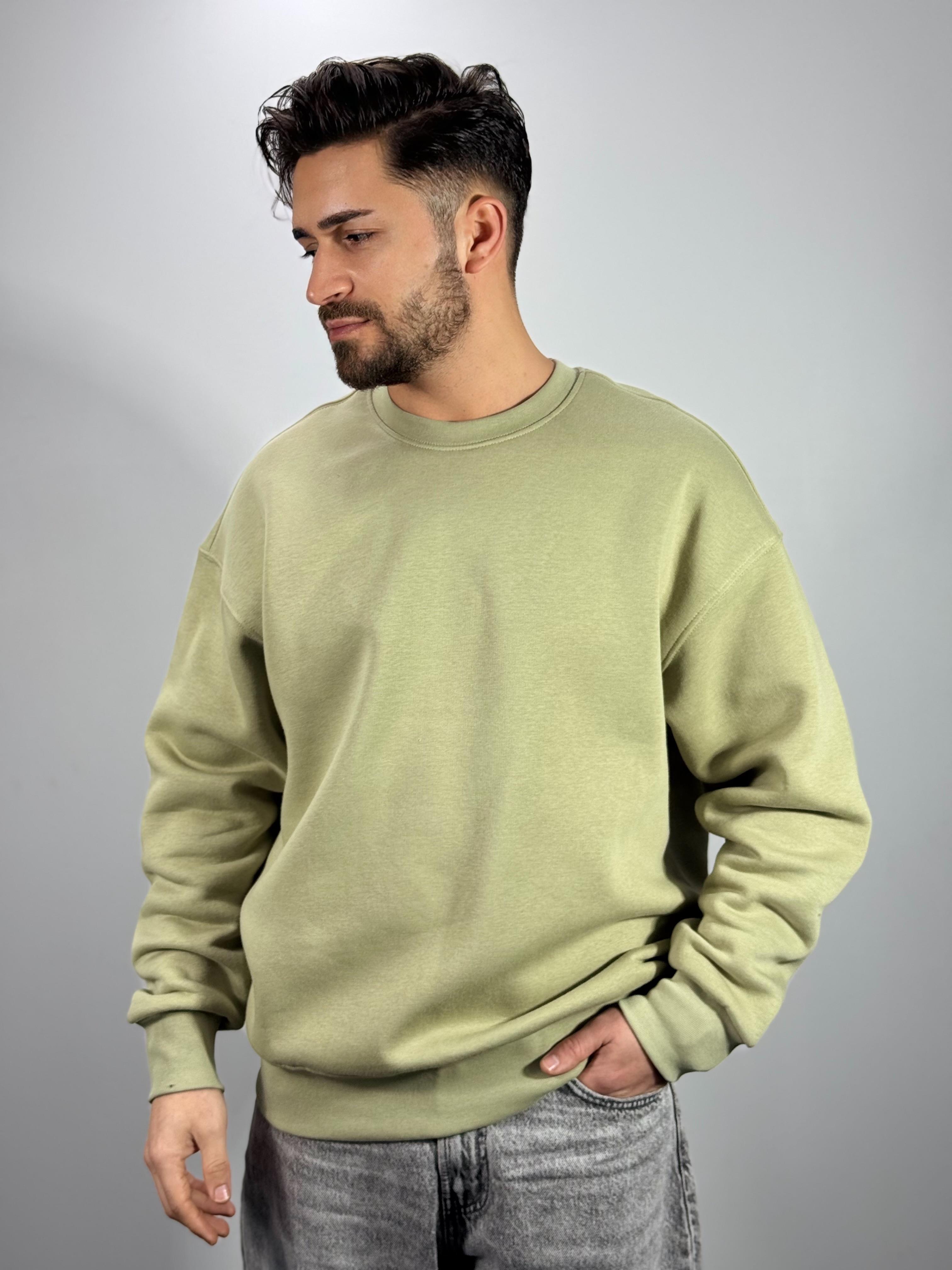 Yeşil Oversize Sweat