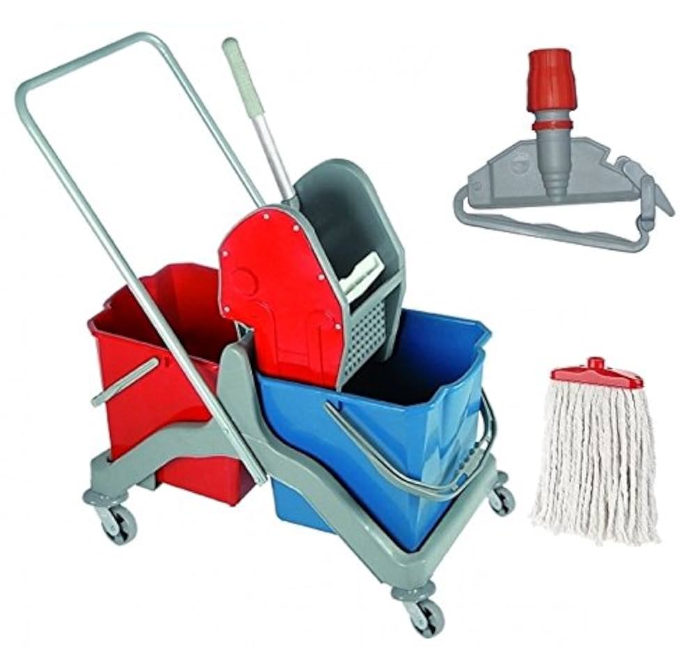 Jumbo Boy ve Çift Kovalı Temizlik Arabaları  | İş Gücünü Hafifletmenin Ergonomik Yolları