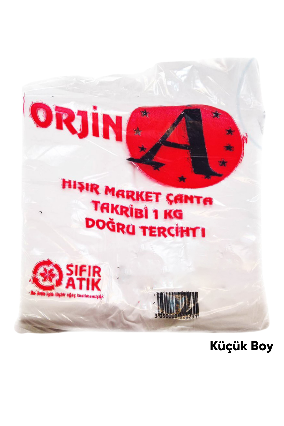 Orjin Hışır Atlet Poşet Küçük Boy 1 KG