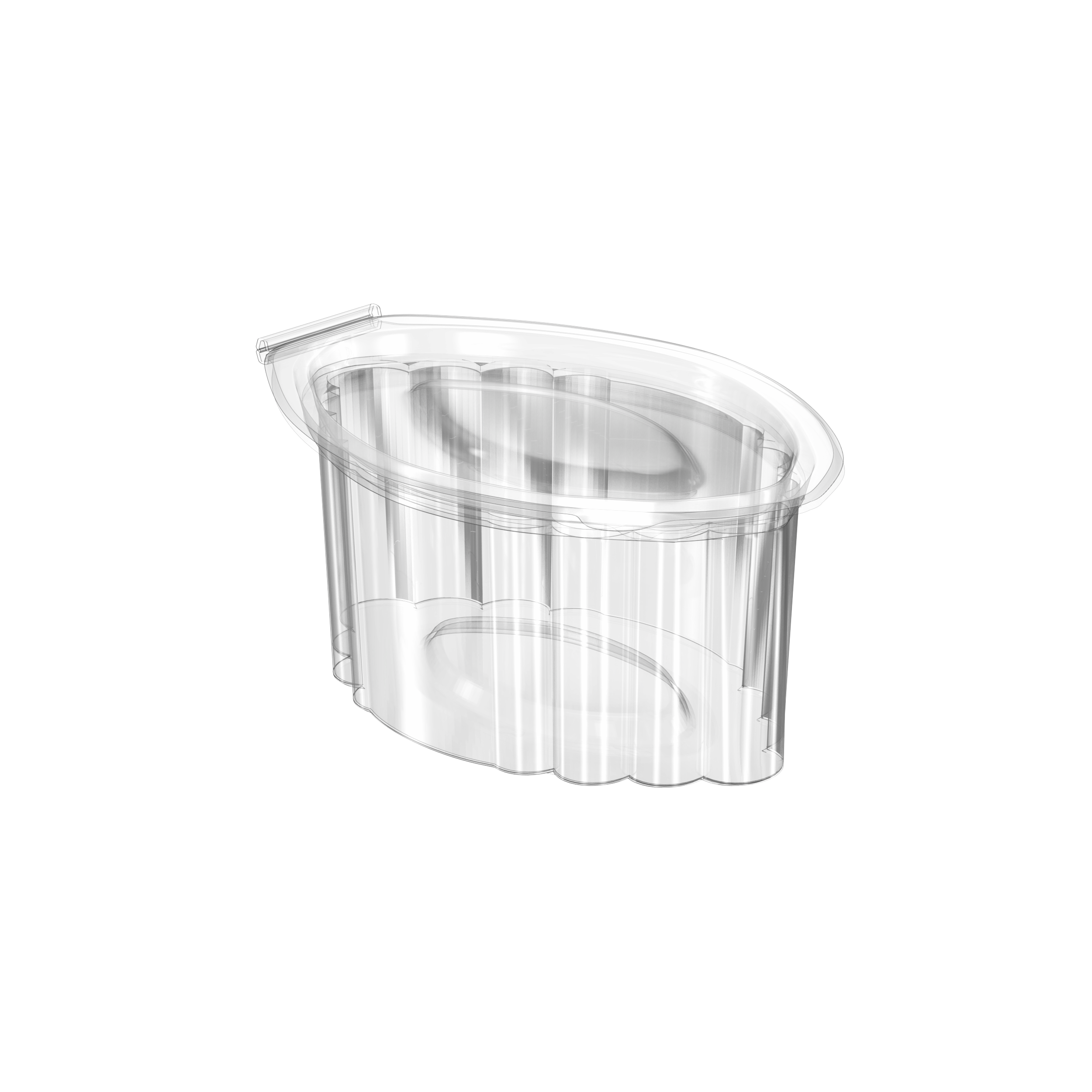 80 cc Oval Sos Kabı