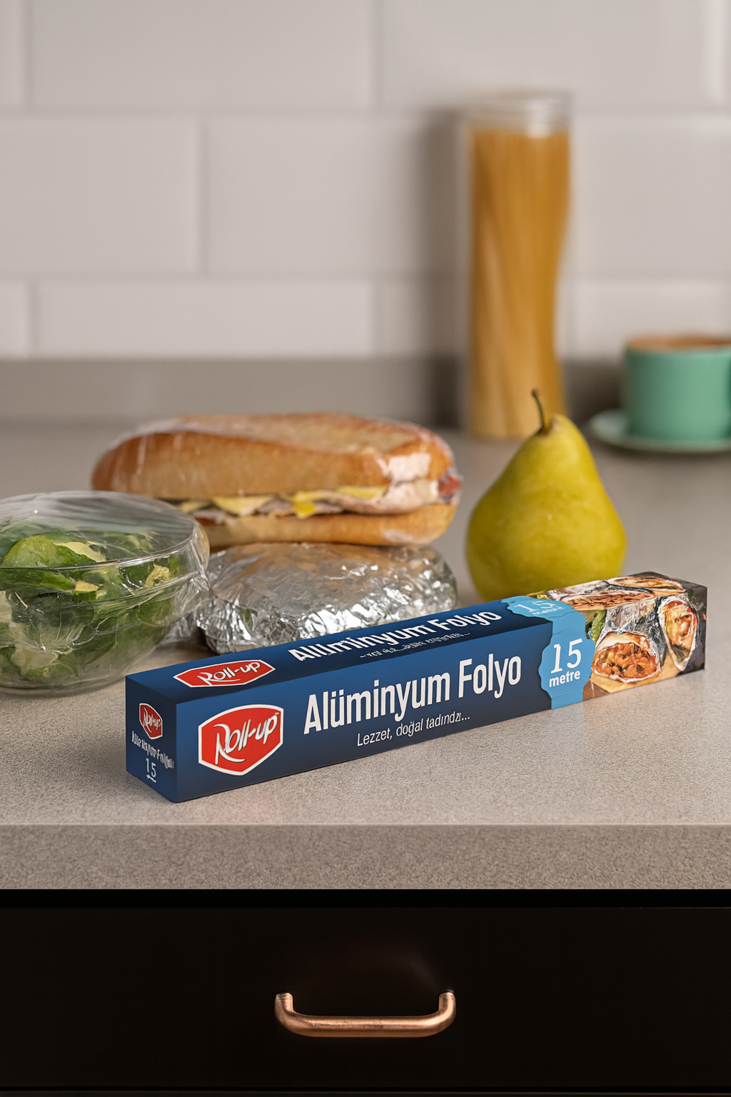 Roll-Up Alüminyum Folyo 30 cm 15 mt