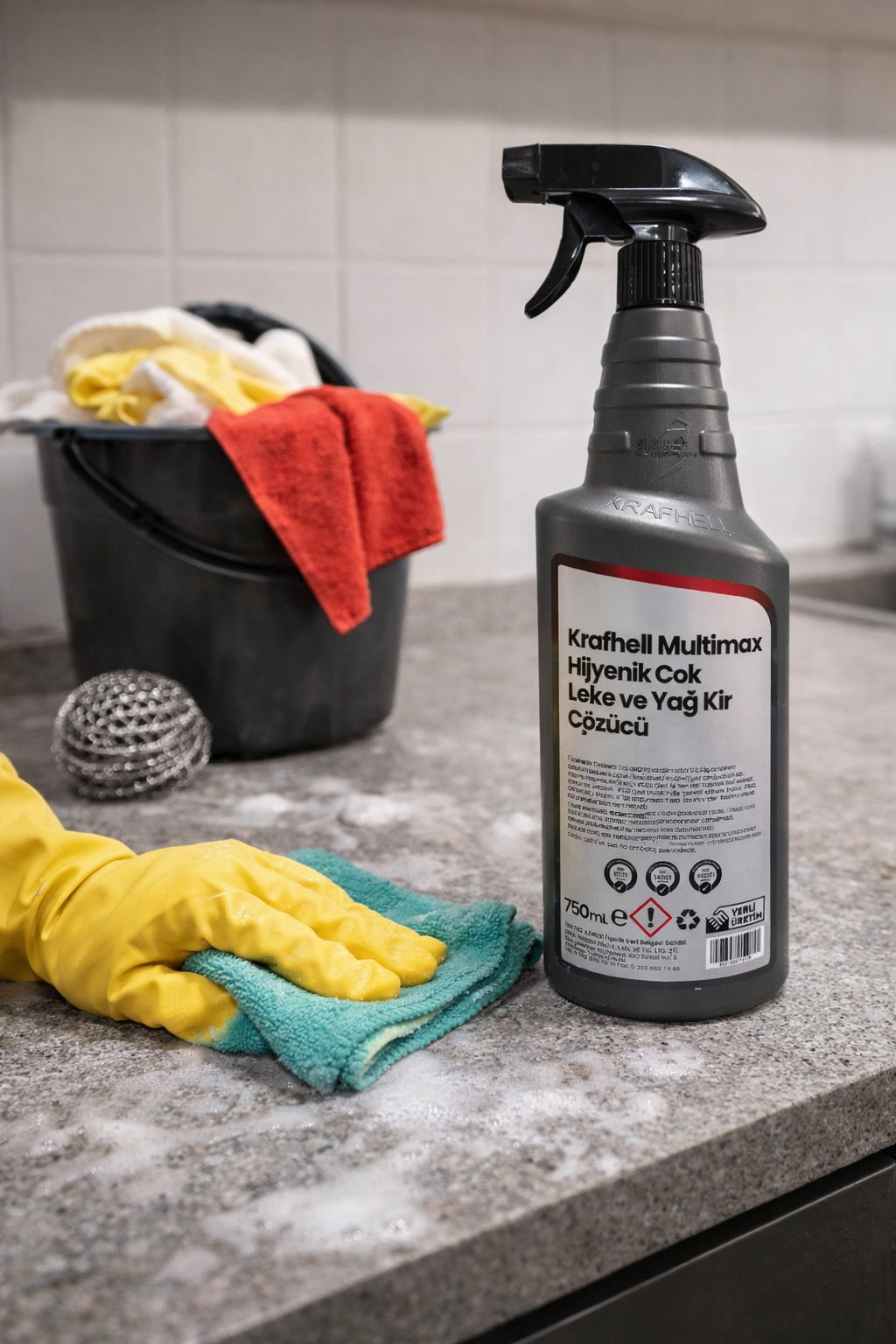 Krafhell Multimax Çok Amaçlı Leke Ve Yağ Kir Çözücü 750 ml