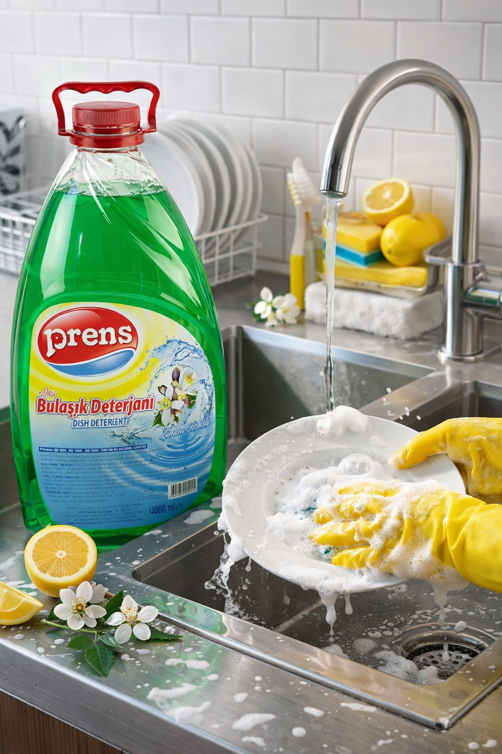 Prens Sıvı Bulaşık Deterjanı 4 LT